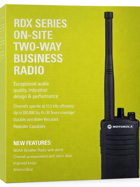Motorola Other - Motorola Black RDX Series Two-Way Business Radio